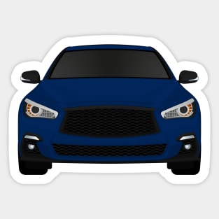 Q50 Blue Sticker